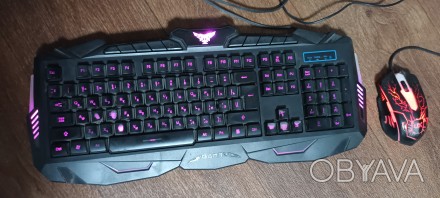Клавиатура и мышь с подсветкой