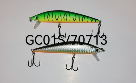 Воблер Strike Pro Euro Minnow 90F GC01S/70713. Харьков. фото 1