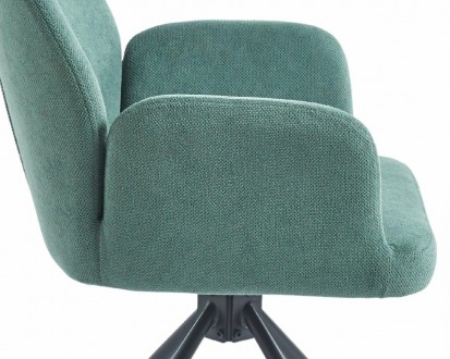 Материал сиденья: ткань
Материал каркаса: металлические ножки с черным матовым п. . фото 6