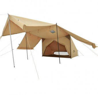 Палатка одноместная с тентом Naturehike CNK2450WS026 (Коричневый). Винница. фото 1