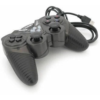 Джойстик ігровий PC провідний для комп'ютера USB 908 Чорний. Одеса. фото 1