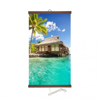 Картина обогреватель инфракрасный Трио Бунгало 00101, электрообогреватель настен. Одесса. фото 1