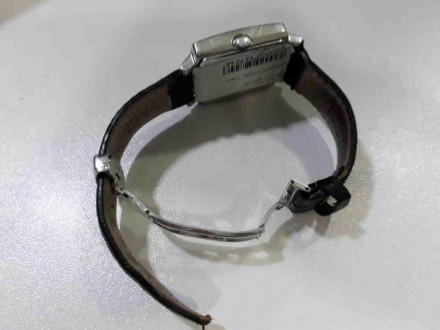 Кварцевые наручные часы, мужские, аналоговые, корпус из стали, браслет: кожа, во. . фото 3