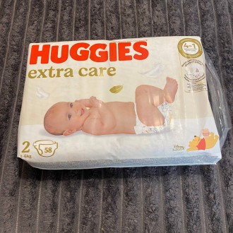 Продам памперсы Huggies extra care 58 шт 580 грн. Одеса. фото 1