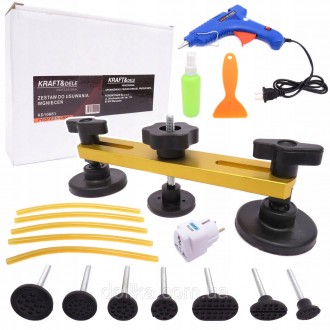 Набор для удаления вмятин с пистолетом Kraft&Dele KD10661. Киев. фото 1