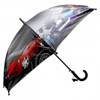 Детский зонтик МАШИНКИ (ТЕМНО-СЕРЫЙ). Борисполь. фото 1