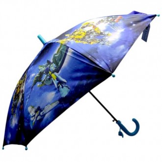 Детский зонтик ТРАНСФОРМЕРЫ (ГОЛУБОЙ ВИД 2). Борисполь. фото 1