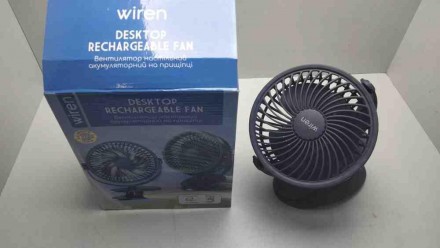 Вентилятор бытовой Б/У Wiren 800 mAH арт.106755. Киев. фото 1