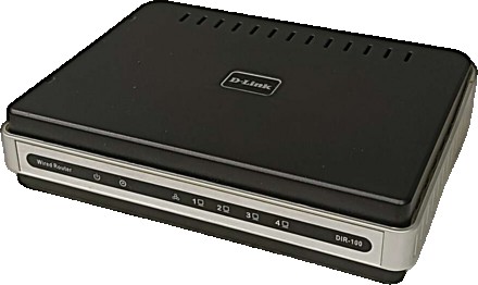 Дротовий роутер маршрутизатор комутатор Б/У D-link DIR-100. Київ. фото 1