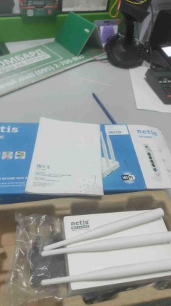 Мережеве обладнання Wi-Fi та Bluetooth Б/У Netis WF2409E. Київ. фото 1