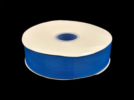 Стрічка корсажна. Колір №040, синій. 4см. 91м/рул.. Коломыя. фото 1