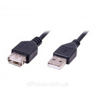 Удлинитель USB (3 м) черный. Киев. фото 1