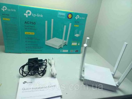 Мережеве обладнання Wi-Fi та Bluetooth Б/У TP-Link Archer C24. Київ. фото 1
