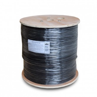 FTP 4*2*0.5-CU PE кат.5е (FTP мідь зовнішній) Wooden бухта 305 м. Киев. фото 1