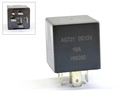 Реле паузи двірників 12В 10А 6 контактів ВАЗ 2108, 2109, 21099, 2113, 2114, 2115, 2110, 2111, 2112 новий зразок. Харків. фото 1