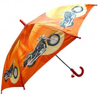 Детский зонтик (КРАСНАЯ) С (МОТОЦИКЛОМ) [tsi276132-ТSІ]. Киев. фото 1