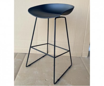 Стілець барний високий, табурет дизайнерський Hay Sleed Barstool, сидіння пласти. . фото 5
