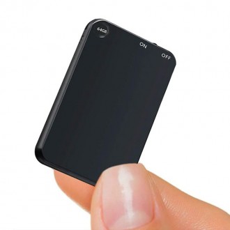 Мінідиктофон брелок з активацією голосом Amoi V15, 64 Гб пам'яті, 30 годин записування, чорний. Кропивницький. фото 1