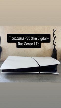 PS5 Slim Digital + DualSense 1 Tb. Киев. фото 1
