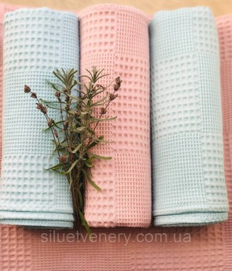 Вафельні рушники чудово вбирають вологу. Рушники для кухні незамінний атрибут у . . фото 3