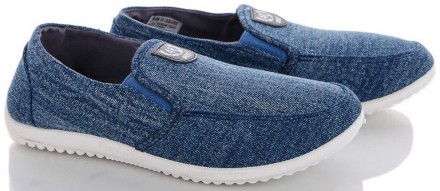 Мокасины, слипоны, эспадрильи унисекс ACTIVE 42, синий. Дніпро. фото 1