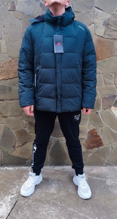 Зимняя мужская  куртка, очень теплая, спортивного стиля, на холлофайбере BIHOR, . Днепр. фото 1