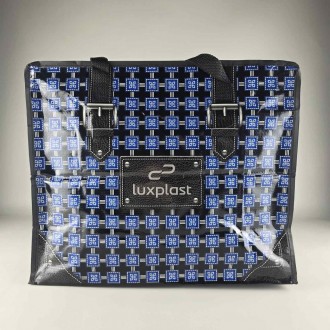 Полипропиленовая сумка хозяйственная  с цветным рисунком №2 Ромби (1 шт). Дніпро. фото 1