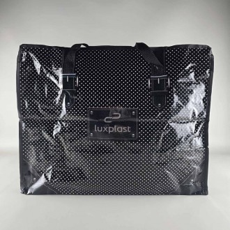 Полипропиленовая сумка хозяйственная  с цветным рисунком №4 Горошек (1 шт). Дніпро. фото 1