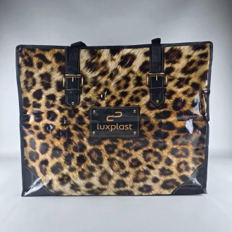 Полипропиленовая сумка хозяйственная  с цветным рисунком №5 Гепард (1 шт). Дніпро. фото 1