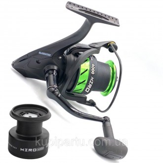 Котушка GLADIATOR MIRO FEEDER 4000 8+1 (GL6626). Киев. фото 1