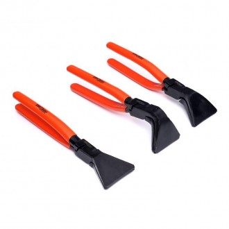 Набор щипцов для гибки листового металла 3 шт Kraft&Dele 180&deg; / 90&deg; / 45&deg; 275 мм. Киев. фото 1