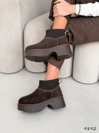 
 
Угги женские Ilar шоколад, натуральная замша 9892 ЗИМА, размер 40, 41
Материа. . фото 11