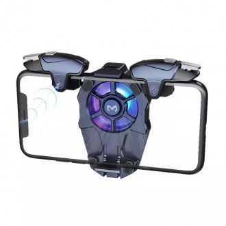 Комплект: игровой геймпад триггеры кулер для охлаждения смартфона MEMO AK03 для . . фото 5