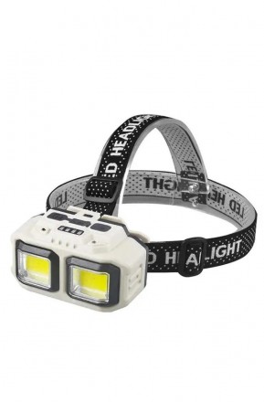 Фонарь налобный аккумуляторный Charger HX-816S PL-124 1*18650 СОВ Type-C с красн. Івано-Франківськ. фото 1