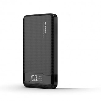 Аккумулятор внешний Pineng PN-861 Power Bank 20000 mAh Черный (1805563918). Івано-Франківськ. фото 1
