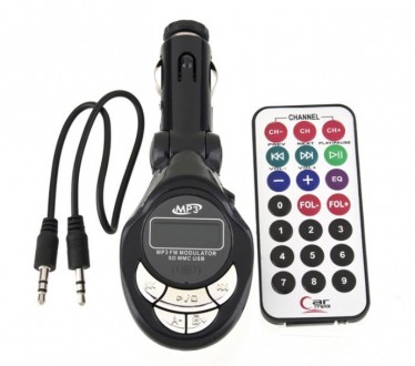 Трансмиттер FM модулятор автомобильный Sertec FM-129 black. Івано-Франківськ. фото 1