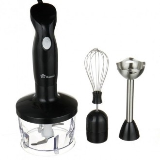 Ручной погружной блендер с чашей Domotec 5103MS -500W Black. Ивано-Франковск. фото 1