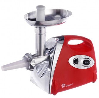 Электрическая мясорубка Domotec MS-2019 с соковыжималкой 2800W Red (3_01296). Ивано-Франковск. фото 1