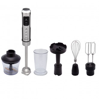 
Ручной блендер с мощным двигателем для смешивания, смешивания и измельчения раз. . фото 4