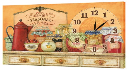 Настенные часы Декор Карпаты 53х29 (53х29-ch34). Івано-Франківськ. фото 1