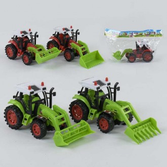 Трактор 4 види, інерція, в п/е , МІКС ВИДІВ  /240-2/ 2009-65  ish. Харьков. фото 1