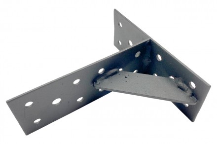 Кронштейн настіний KS-UKR для полиць 50х130х130 ( Чорний ). Одесса. фото 1