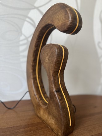 Нічник - світильник з дерева. Житомир. фото 1