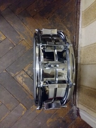 Trowa / Takton - відмінний вінтажний малий барабан (ГДР), стальний, 14*6 дюймів,. . фото 5