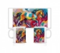 Керамическая новогодняя чашка 2026 №15. Івано-Франківськ. фото 1