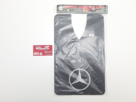 Брызговики универсальные резинопластиковые Mercedes-Benz 230х375 пара Master Spe. Лубны. фото 1