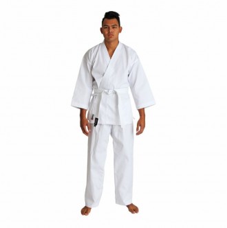 Кимоно для каратэ "ECONOMY GI" с лицензией WKF | белое | SMAI AS-003EWKF Розмір . Кам'янське. фото 1
