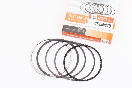 Кольца поршневые для мотоцикла Viper-125-150J, для двигателей CB 150cc, d-62.0 м. Киев. фото 1