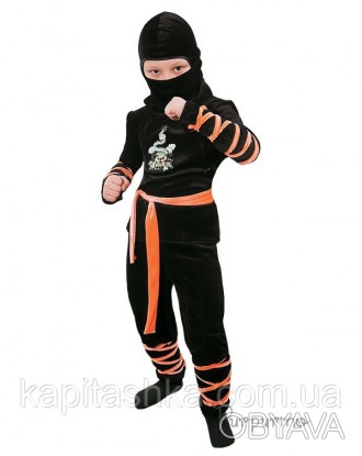 Ниндзя
Карнавальный костюм Ниндзя для отважного, сильного и смелого мальчика. Ко. . фото 1