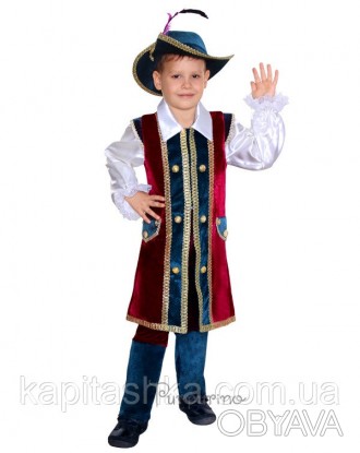 Пират
Комплектация - Кафтан, брюки, шляпа
Наличие размеров уточняйте у менеджера. . фото 1